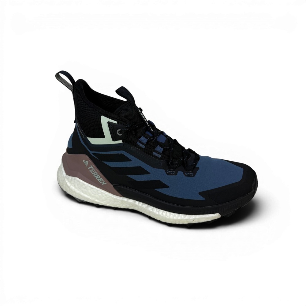 Adidas Terrex Free Hiker 2 GTX‎ Womens 11 Blue Gore Tex Hiking Shoes GZ3313